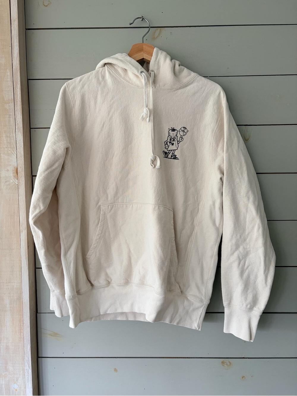Salt 5 Made in Canada Graphic Hoodie Cream Medium